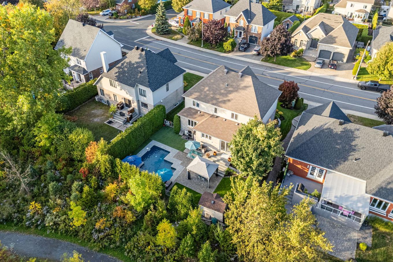 Photo aérienne - 314 Rue De Gascogne, Boucherville, QC - Outdoor With View