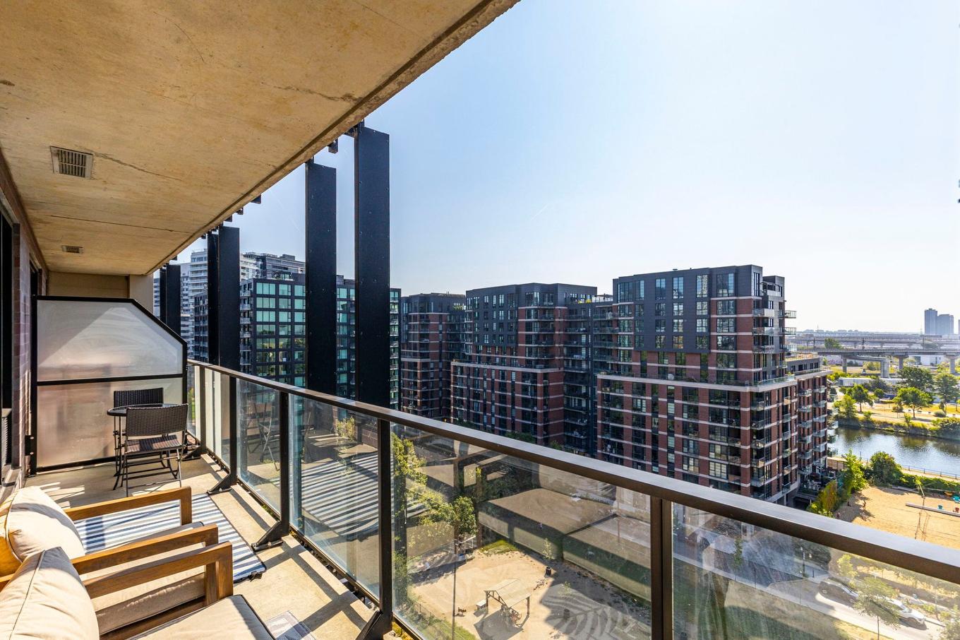 Balcony - 1205-1375 Rue Des Bassins, Montréal (Le Sud-Ouest), QC - Outdoor With Balcony With View With Exterior