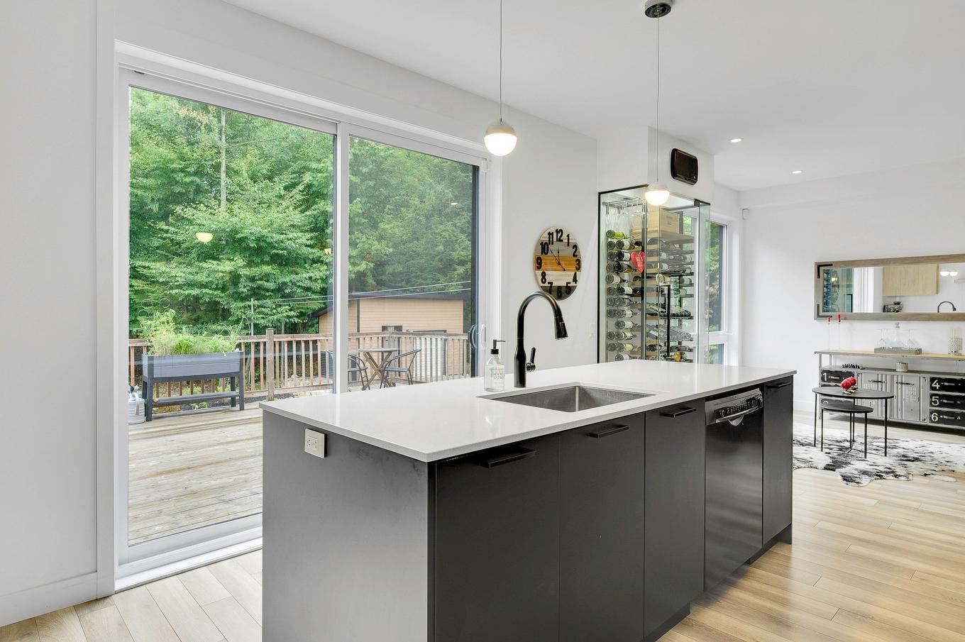 Kitchen - 250 Rue D'Orion, Saint-Hippolyte, QC - Indoor Photo Showing Kitchen With Upgraded Kitchen
