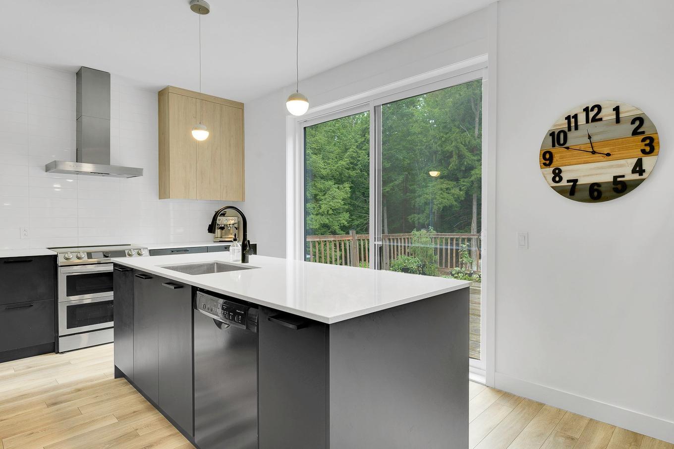 Kitchen - 250 Rue D'Orion, Saint-Hippolyte, QC - Indoor Photo Showing Kitchen With Upgraded Kitchen