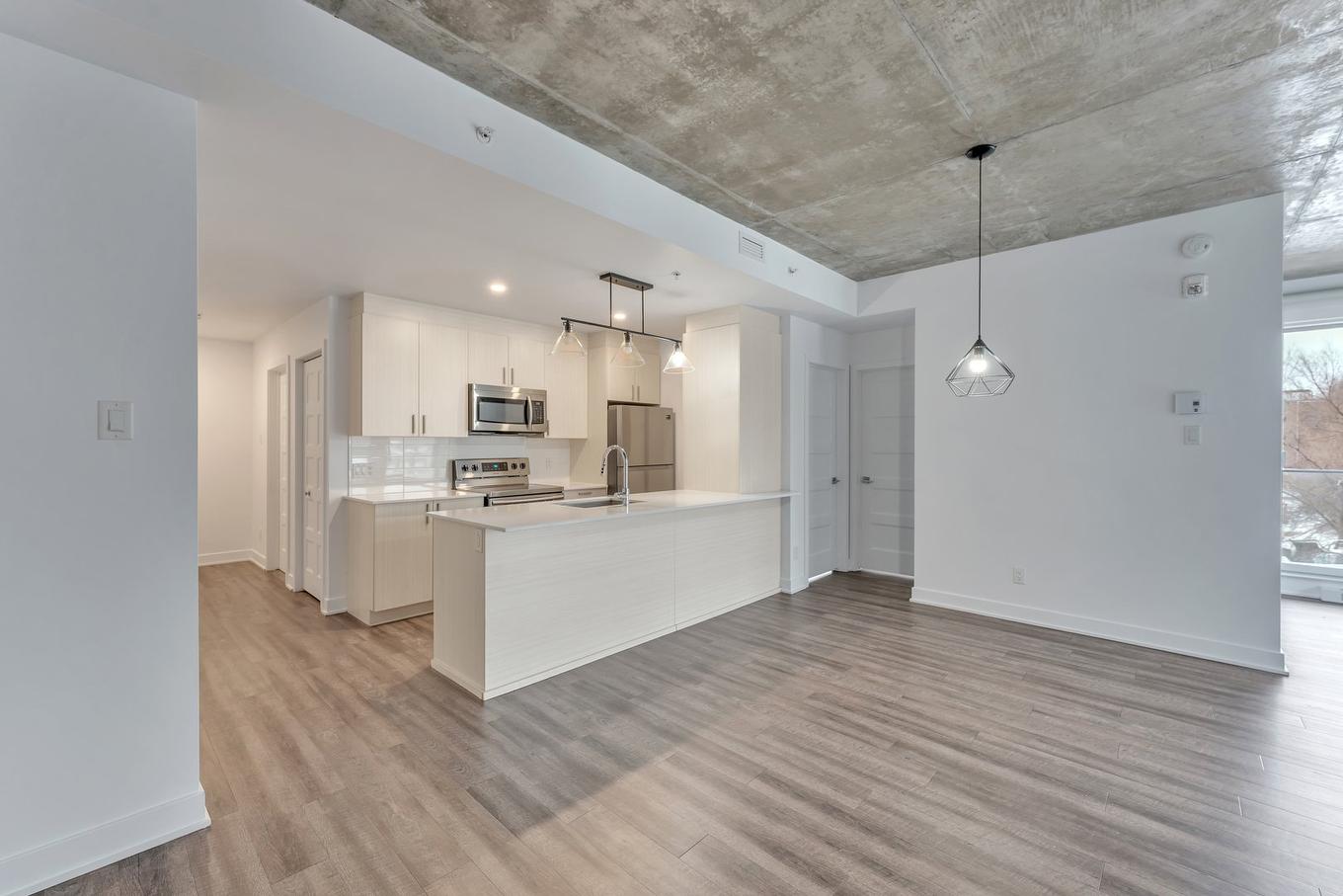 Salle à manger - 312-1295 Rue Des Carrières, Montréal (Rosemont/La Petite-Patrie), QC - Indoor Photo Showing Kitchen