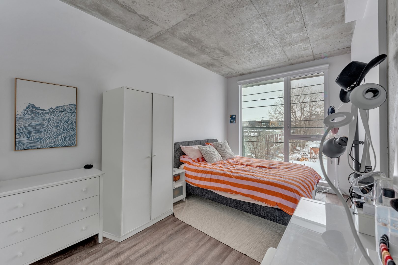 Chambre à coucher - 313-1295 Rue Des Carrières, Montréal (Rosemont/La Petite-Patrie), QC - Indoor Photo Showing Bedroom