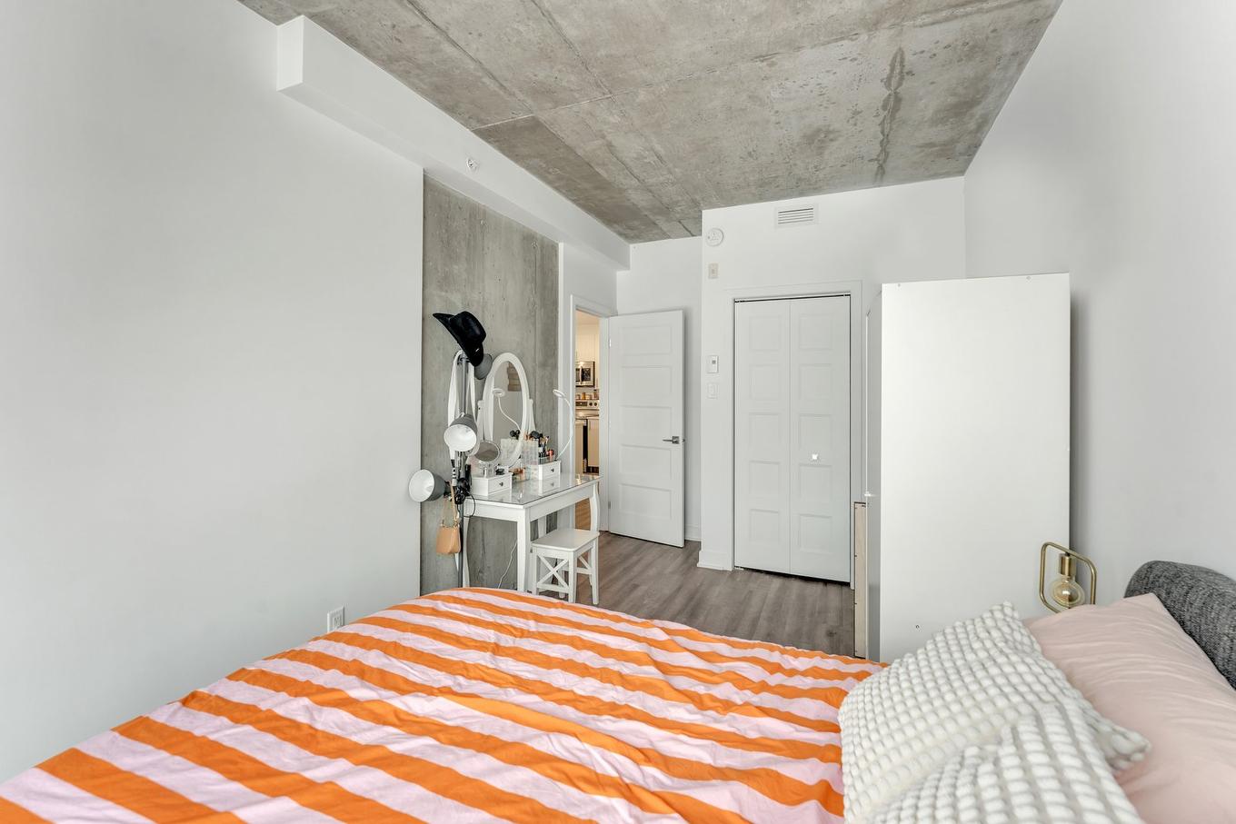 Chambre à coucher - 313-1295 Rue Des Carrières, Montréal (Rosemont/La Petite-Patrie), QC - Indoor Photo Showing Bedroom