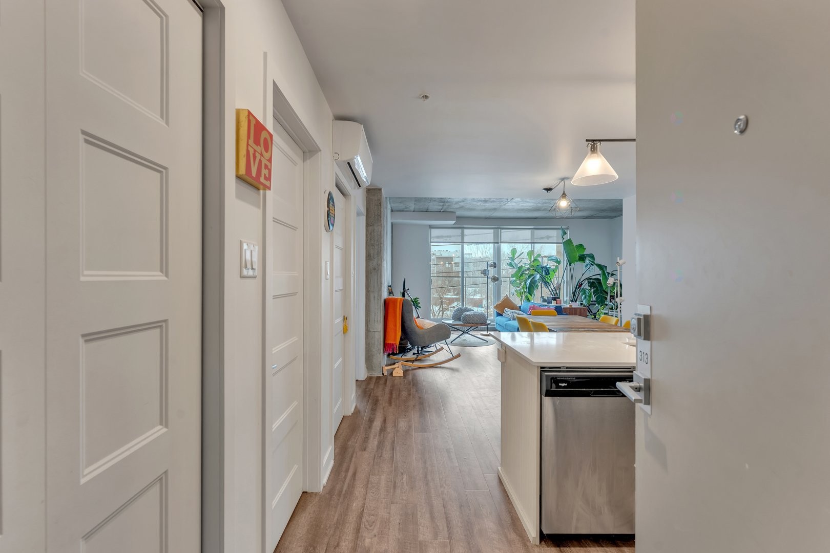 Hall d'entrée/Vestibule - 313-1295 Rue Des Carrières, Montréal (Rosemont/La Petite-Patrie), QC - Indoor Photo Showing Other Room