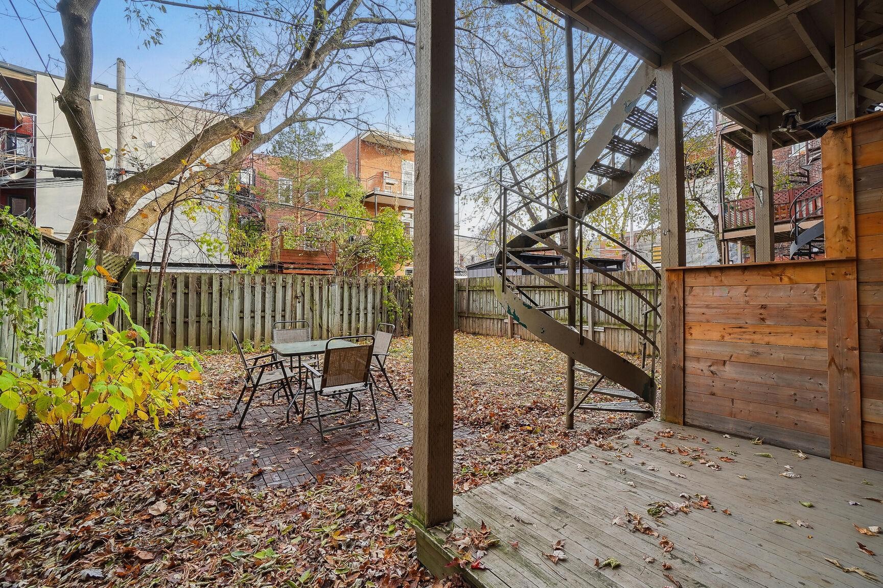 Cour - 4601 Rue De Lanaudière, Montréal (Le Plateau-Mont-Royal), QC - Outdoor