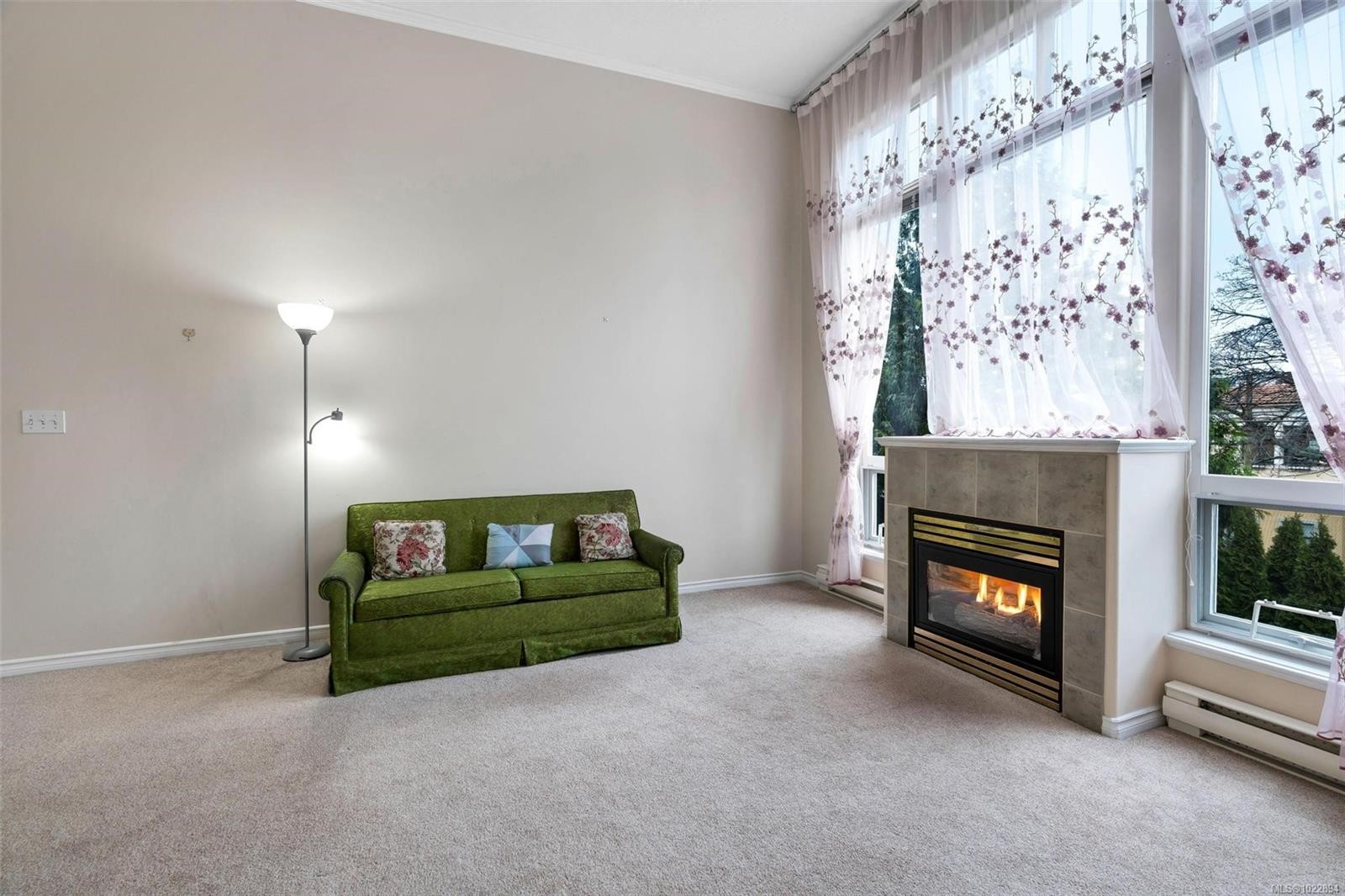 302-1663 Mckenzie Ave, Saanich, BC - Indoor With Fireplace