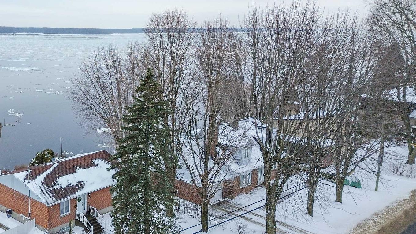 Aerial photo - 3540 Rue Notre-Dame E., Trois-Rivières, QC - Outdoor With Body Of Water With View