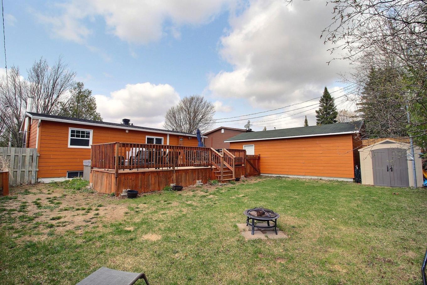 Back facade - 125 Rue Poirier, Val-D'Or, QC - Outdoor