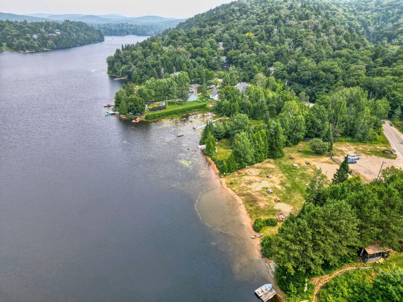 Access to a body of water - 24 Ch. Peninsula, Saint-Adolphe-D'Howard, QC - Outdoor With Body Of Water With View