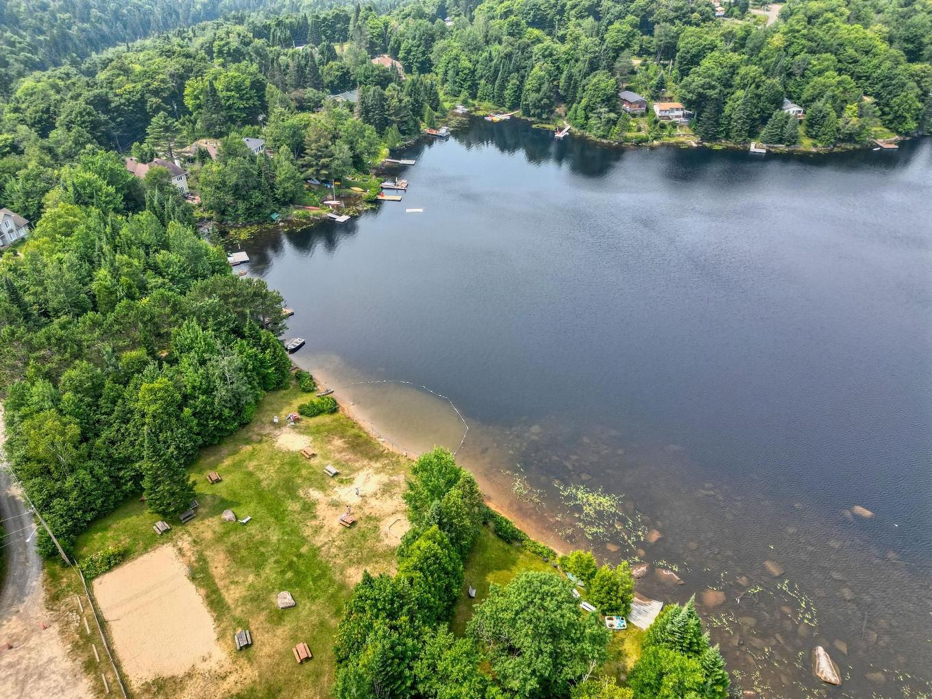 Access to a body of water - 24 Ch. Peninsula, Saint-Adolphe-D'Howard, QC - Outdoor With Body Of Water With View