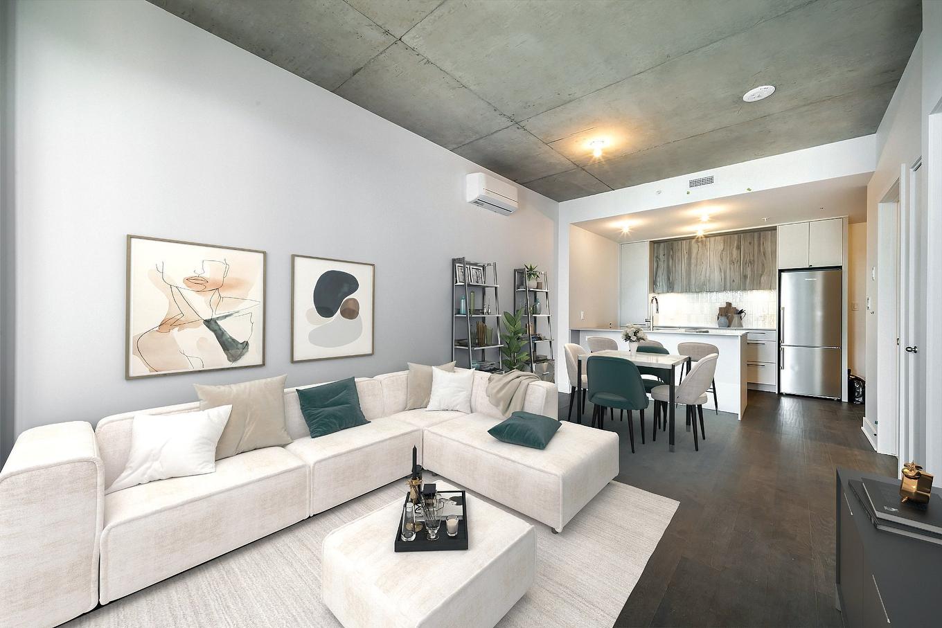 Salon - 610-7227 Boul. Newman, Montréal (Lasalle), QC - Indoor Photo Showing Living Room