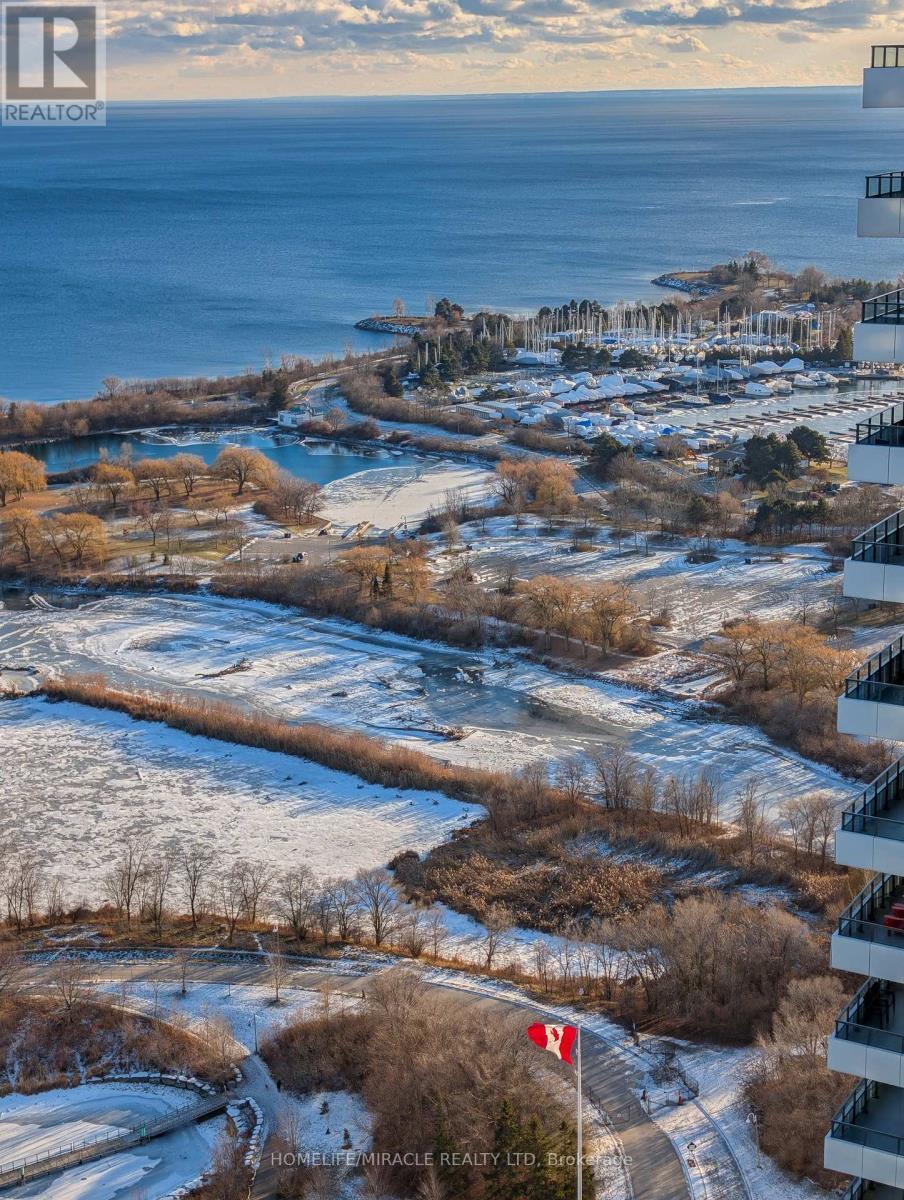 Lph3802 - 33 Shore Breeze Drive, Toronto, ON - Outdoor With Body Of Water With View