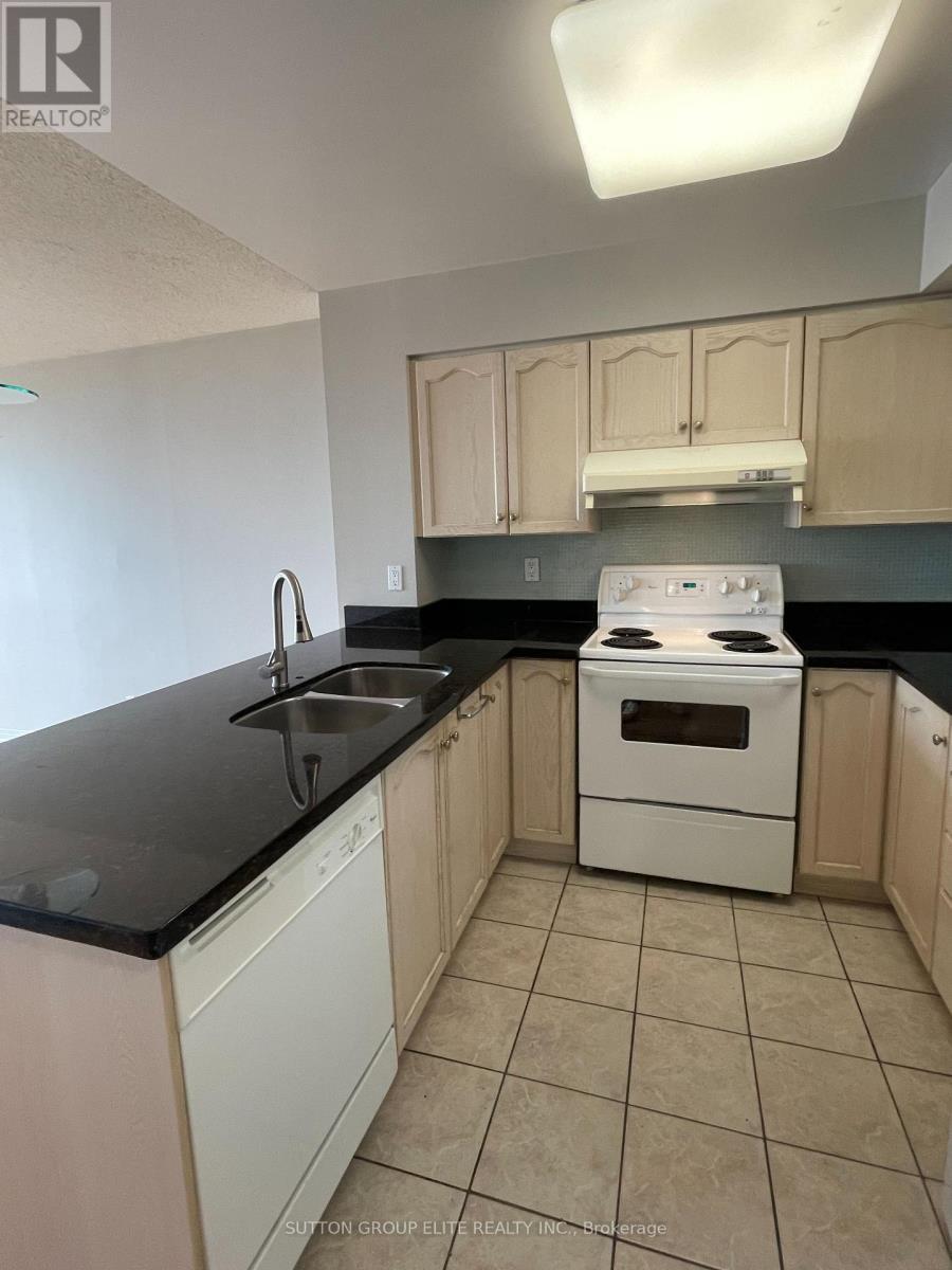 514 - 19 Northern Heights Drive, Richmond Hill, ON - Indoor Photo Showing Kitchen With Double Sink