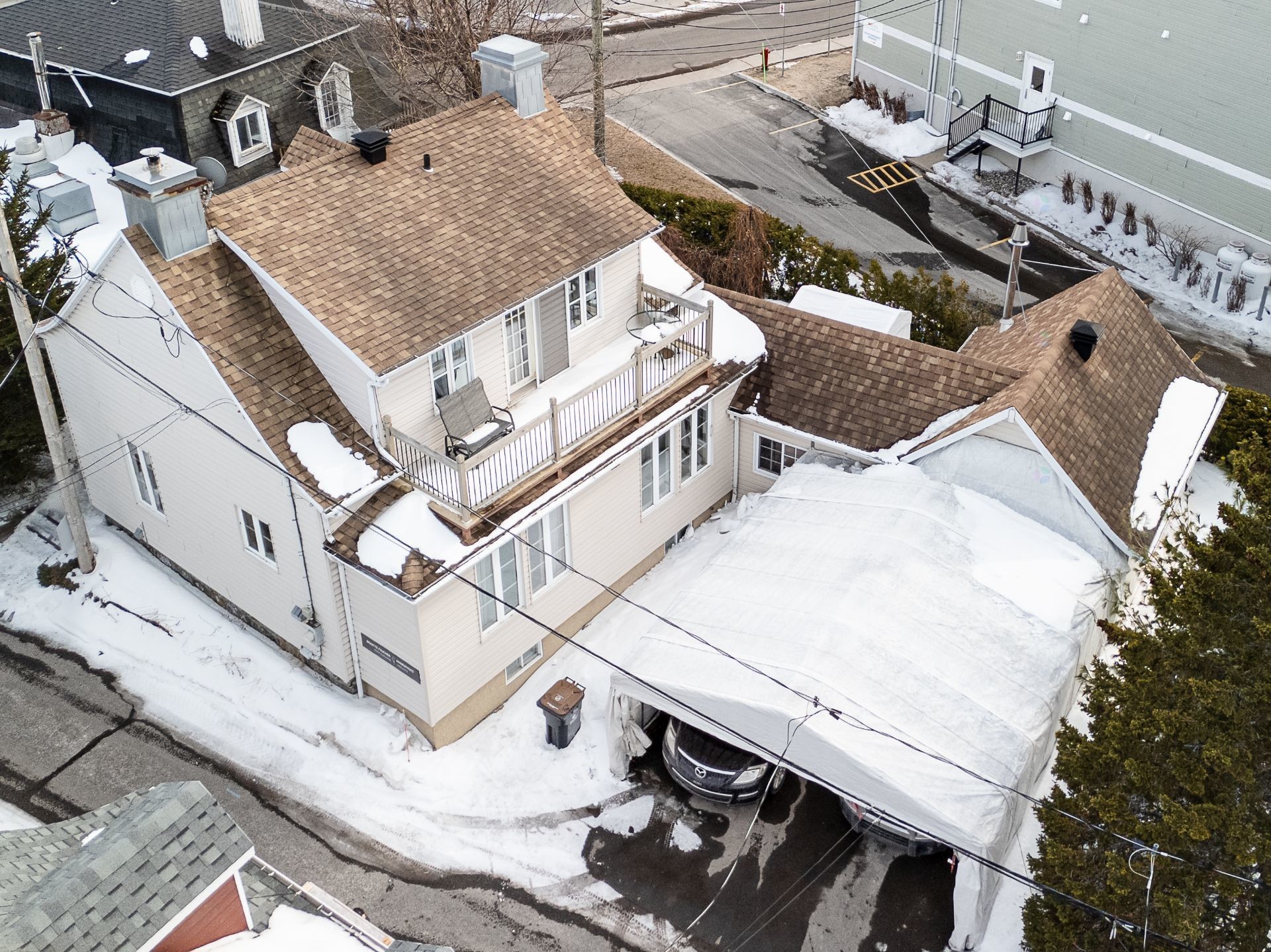 Photo aérienne - 2 Rue Lévis, Lévis (Desjardins), QC -