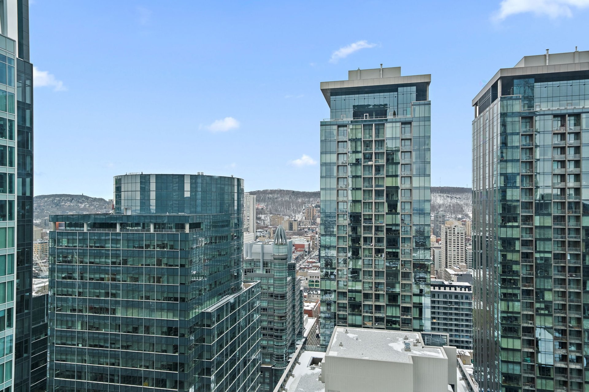 Aerial View - 3616-1288 Av. Des Canadiens-De-Montréal, Montréal (Ville-Marie), QC - Outdoor With Facade