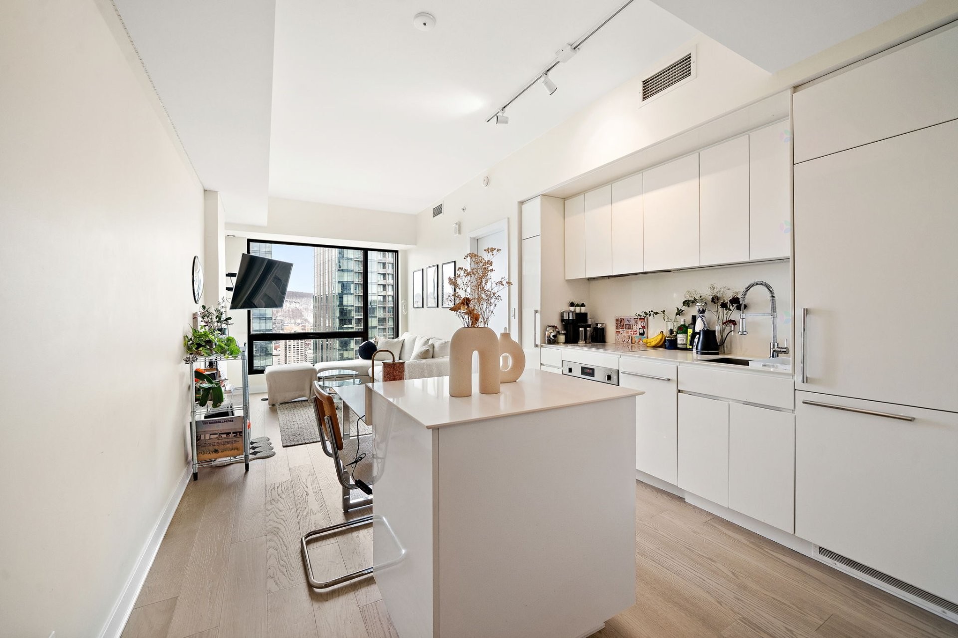 Kitchen - 3616-1288 Av. Des Canadiens-De-Montréal, Montréal (Ville-Marie), QC - Indoor Photo Showing Kitchen