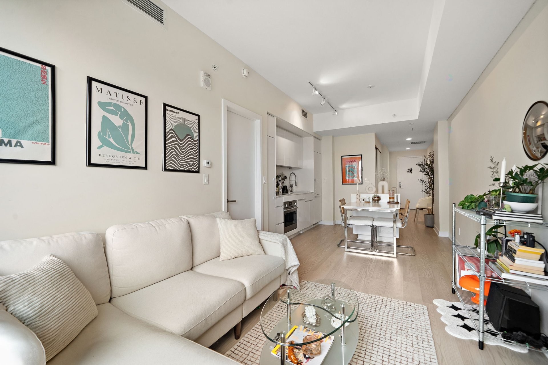 Living Room - 3616-1288 Av. Des Canadiens-De-Montréal, Montréal (Ville-Marie), QC - Indoor Photo Showing Living Room