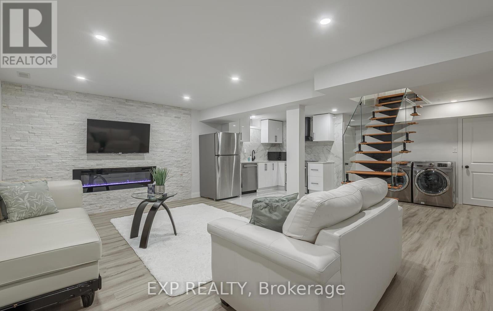 228 Greti Drive, Hamilton, ON - Indoor With Fireplace