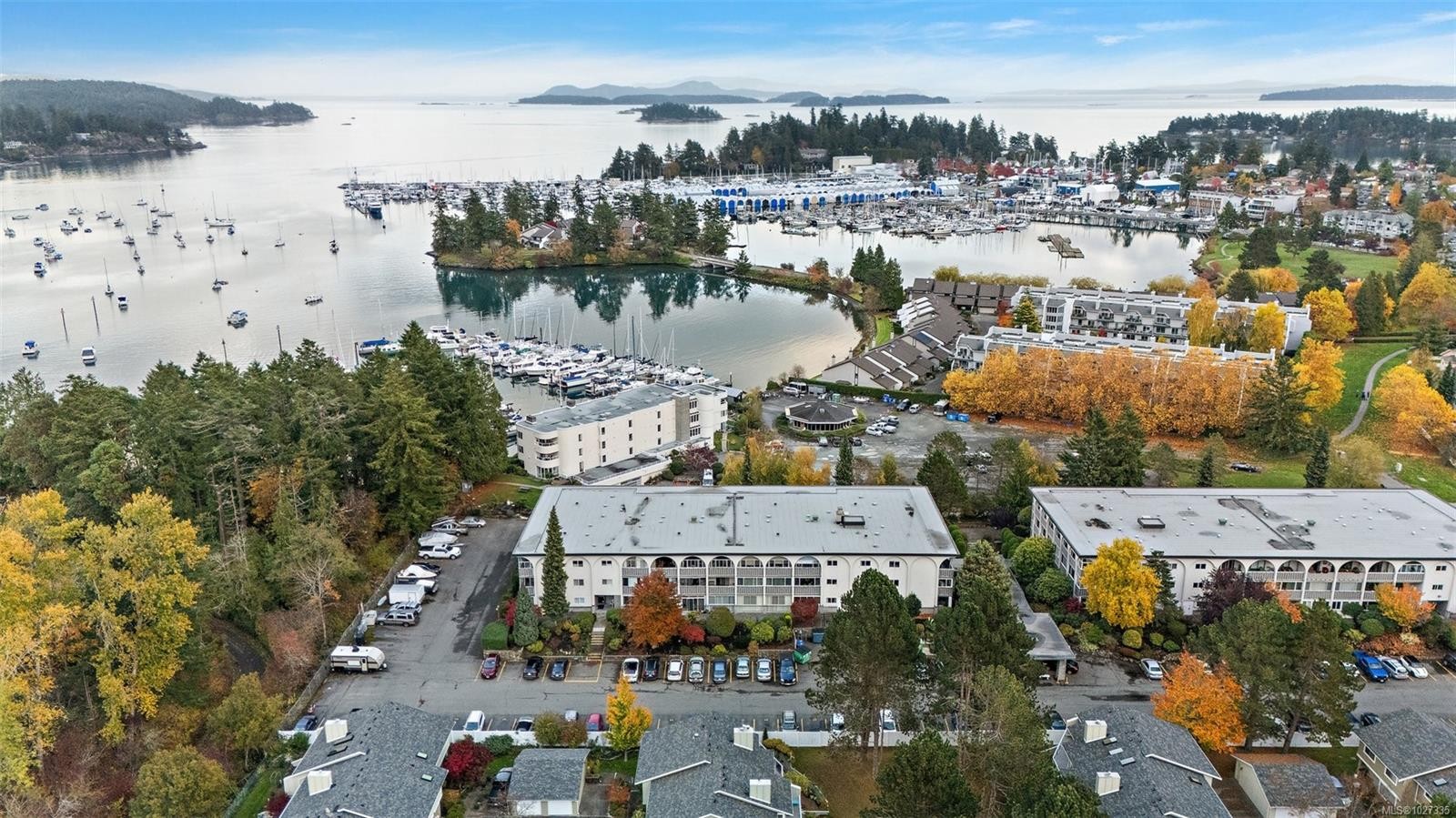 206-2050 White Birch Rd, Sidney, BC - Outdoor With Body Of Water With View