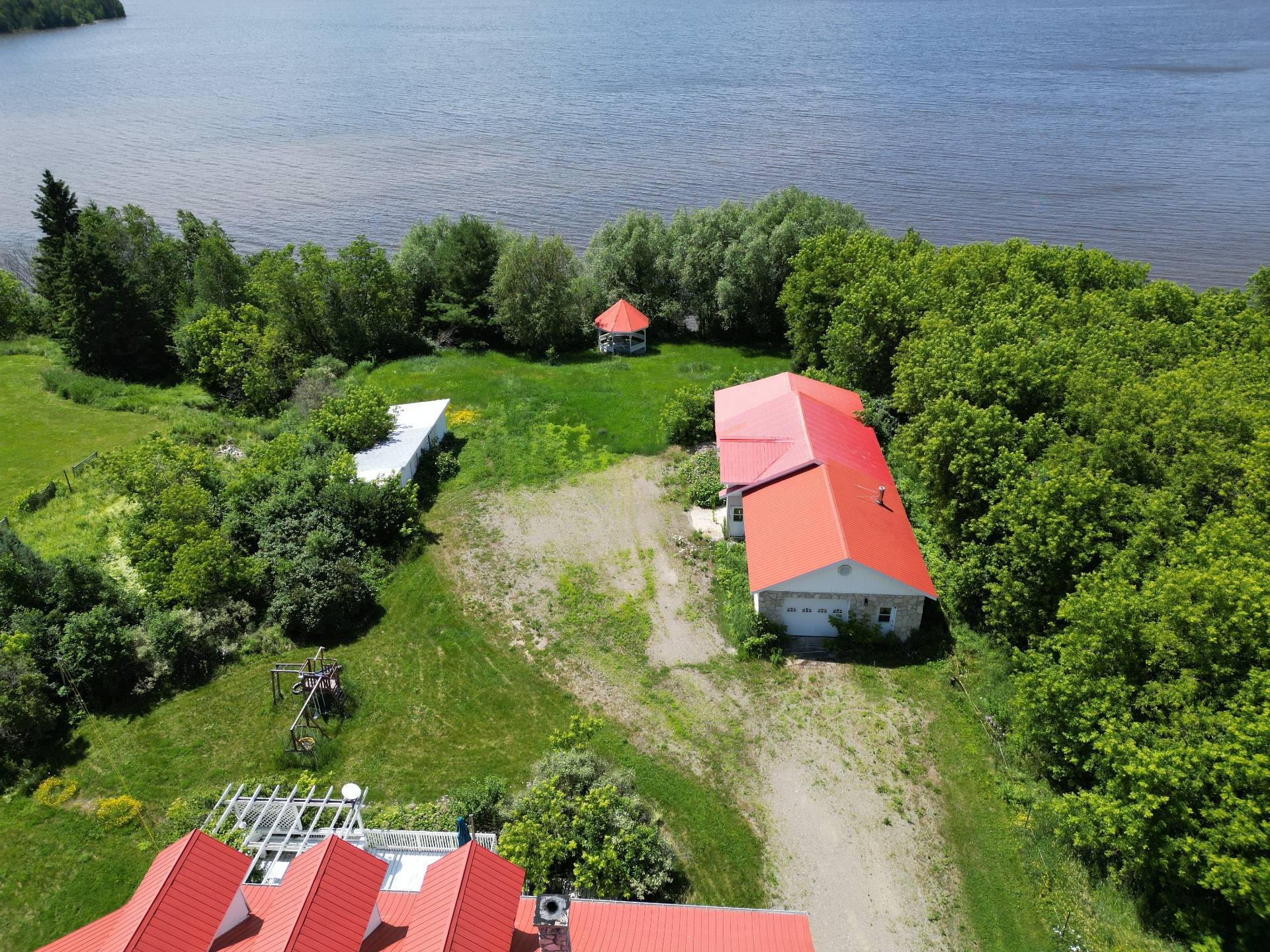 Aerial View - 1269 2E Rang N., Saint-Édouard-De-Fabre, QC