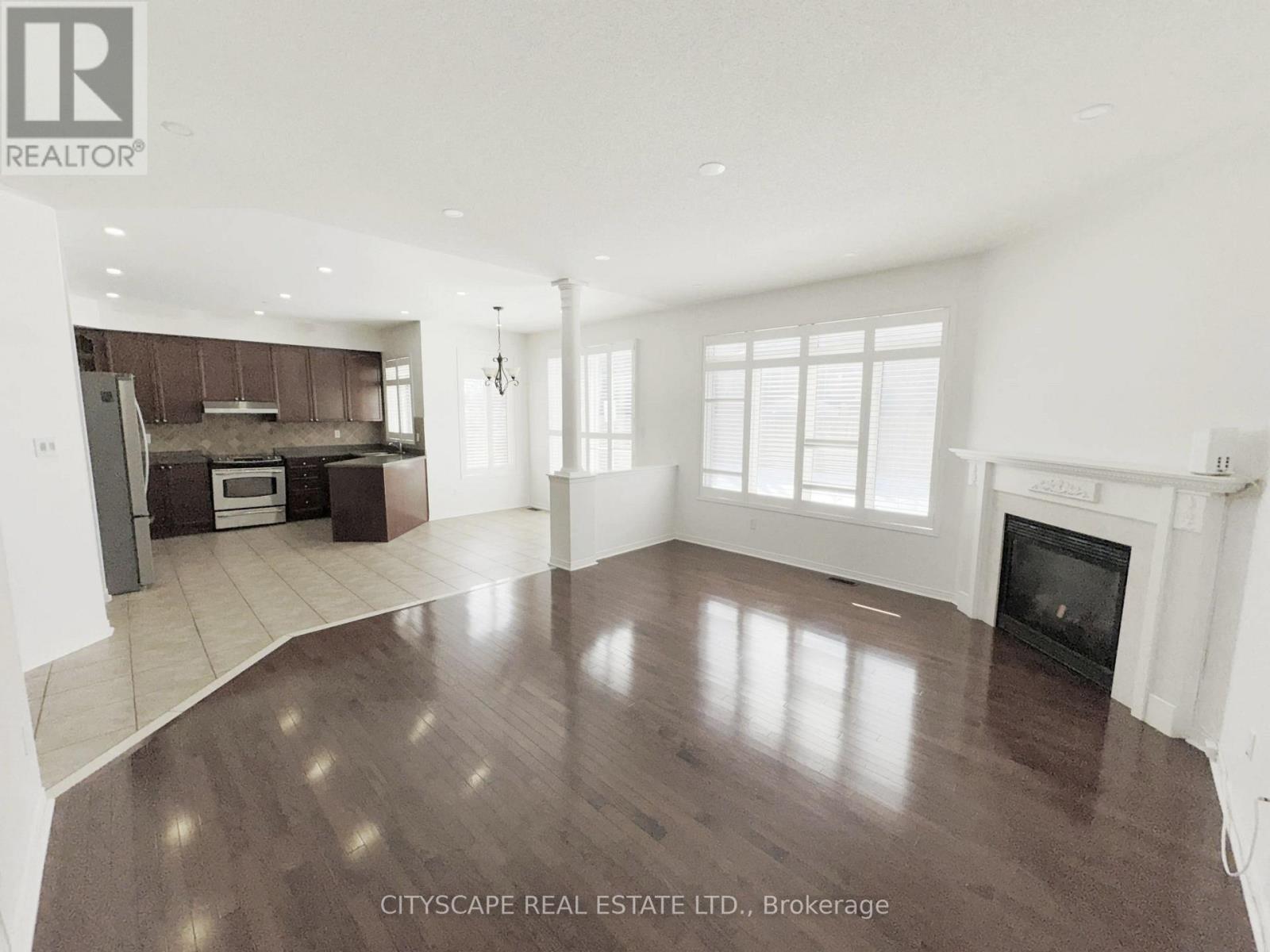 Family Room - 5476 Freshwater Drive, Mississauga, ON - Indoor With Fireplace