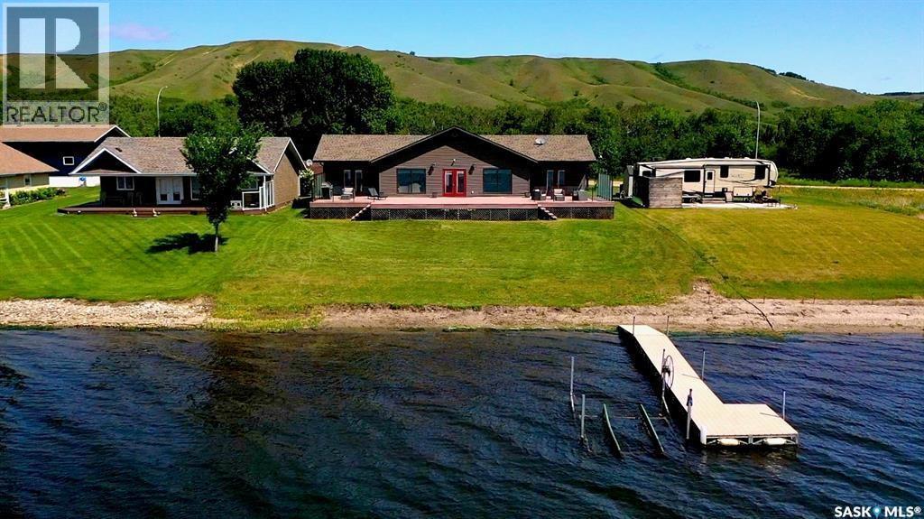 247 Moose Road, Crooked Lake, SK - Outdoor With Body Of Water With Deck Patio Veranda With View