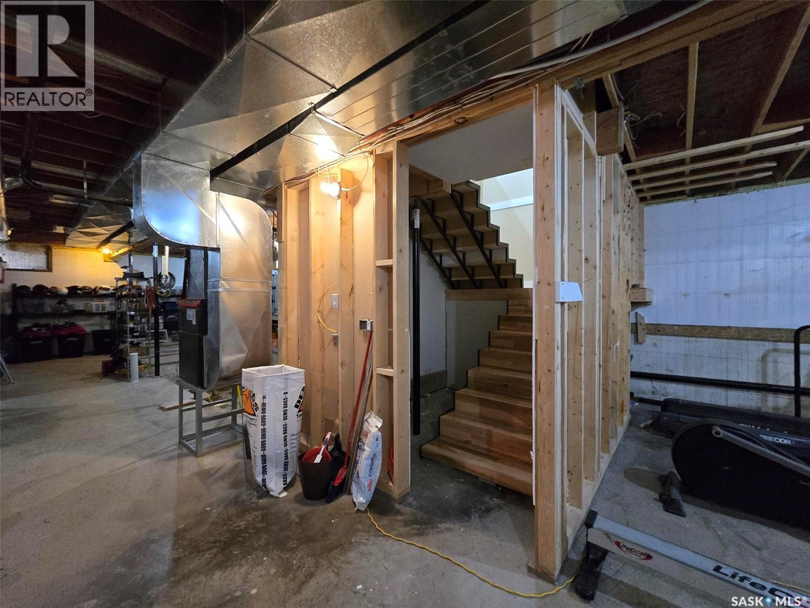 247 Moose Road, Crooked Lake, SK - Indoor Photo Showing Basement