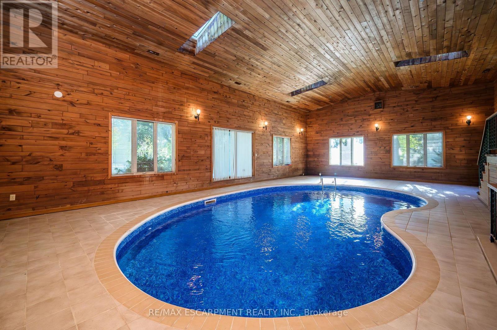 1411 Beaufort Drive, Burlington, ON - Indoor Photo Showing Other Room With In Ground Pool