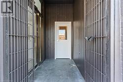 Doorway to property -