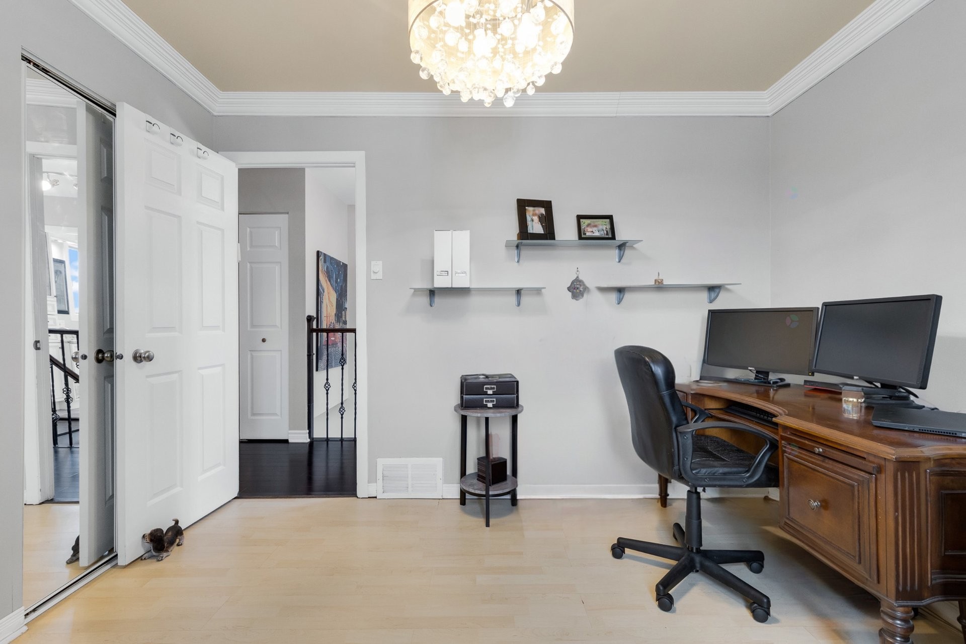 Bedroom - 248 Rue Hebert, Dollard-Des-Ormeaux, QC - Indoor Photo Showing Office