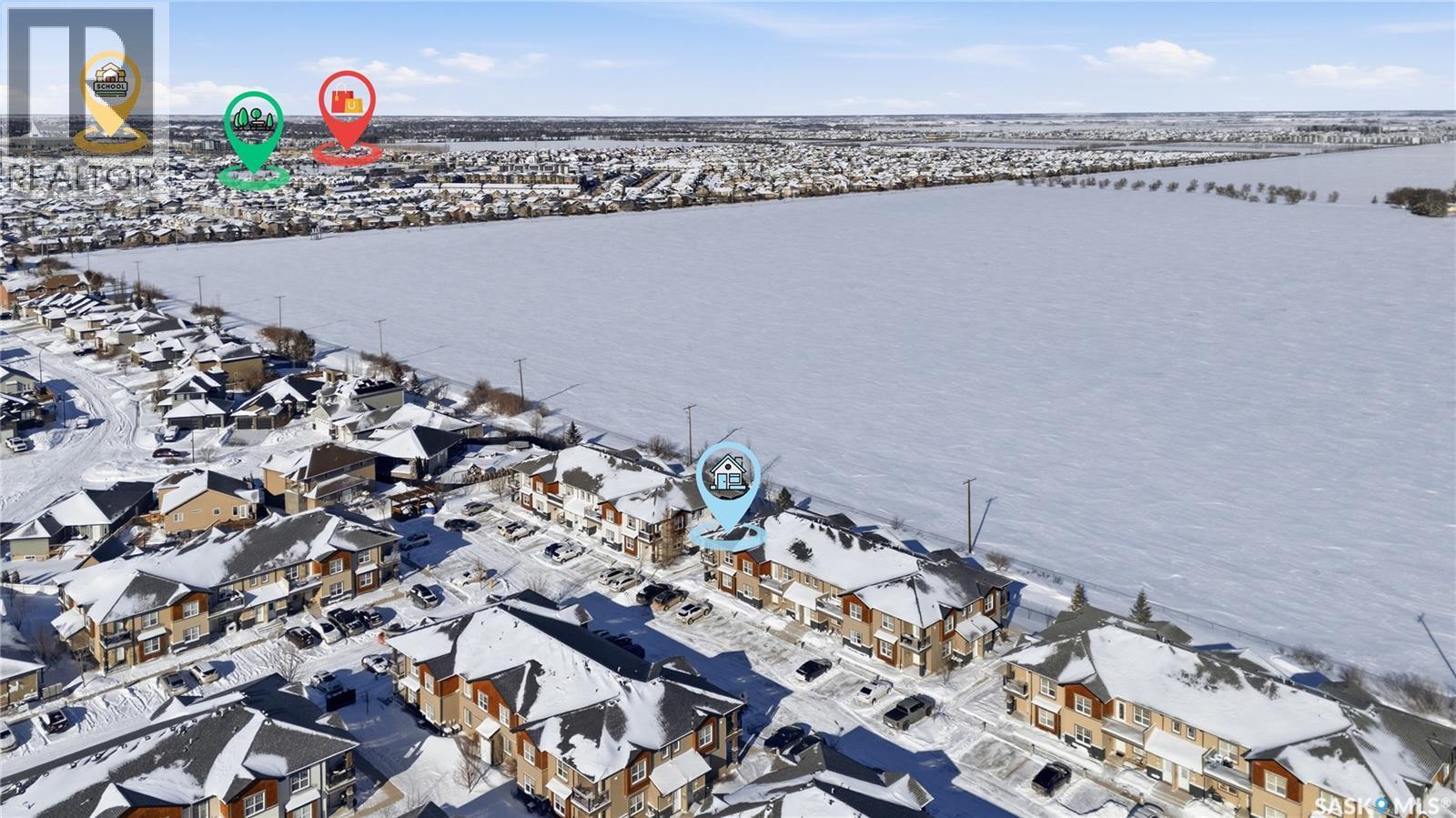 504 1015 Patrick Crescent, Saskatoon, SK - Outdoor With Body Of Water With View