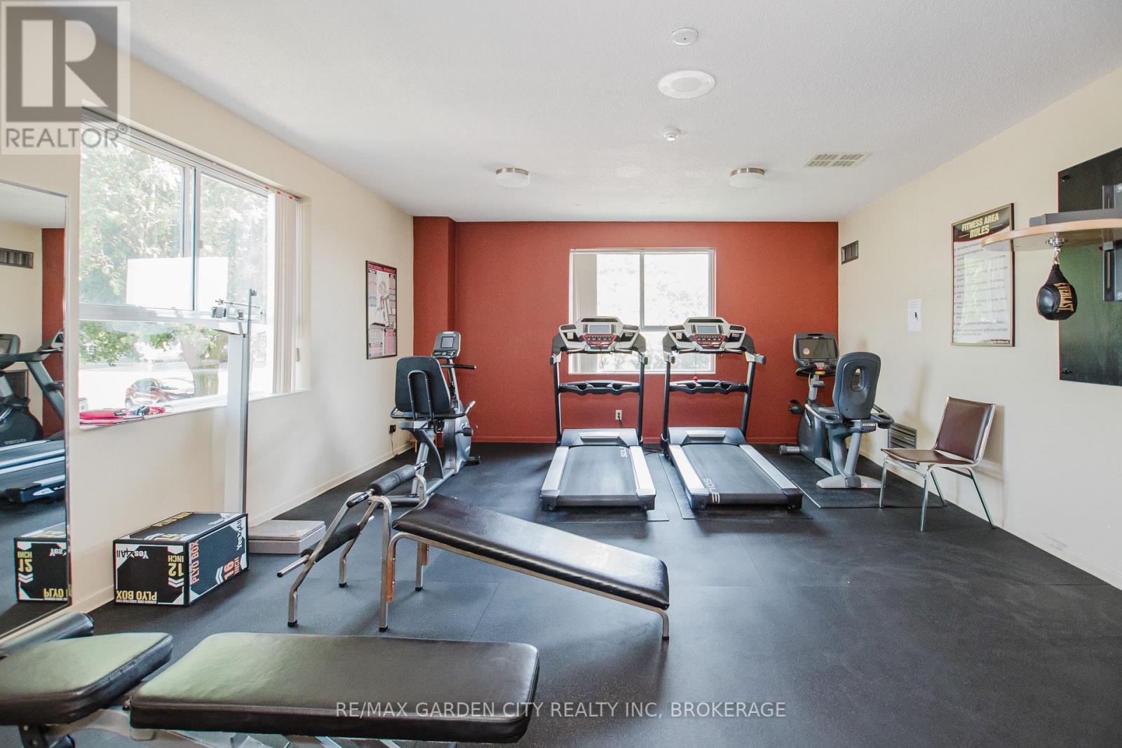 307 - 7 Gale Crescent, St. Catharines (E. Chester), ON - Indoor Photo Showing Gym Room