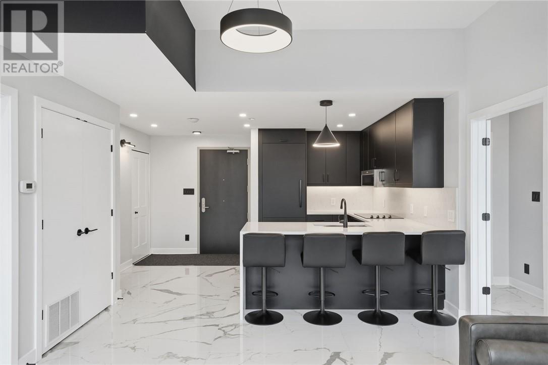 180 George Street Unit# Ph206, Ottawa, ON - Indoor Photo Showing Kitchen With Upgraded Kitchen
