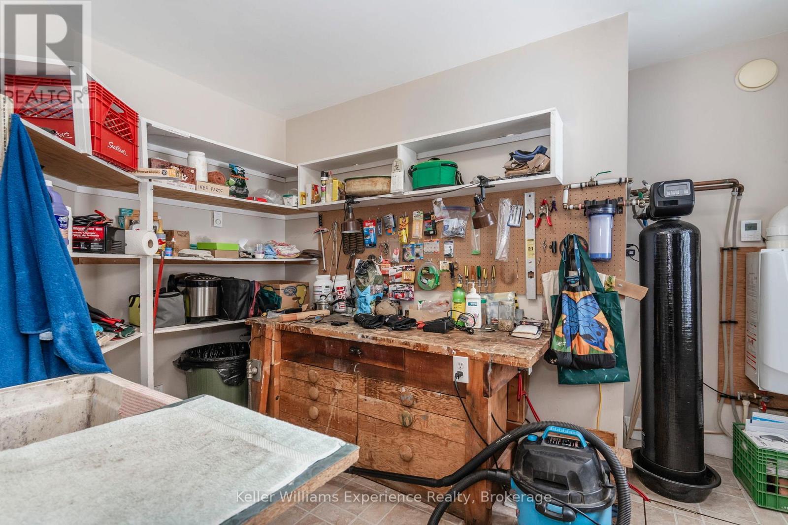 Utility and workbench - 257 15 Concession E, Tiny, ON - Indoor With Storage