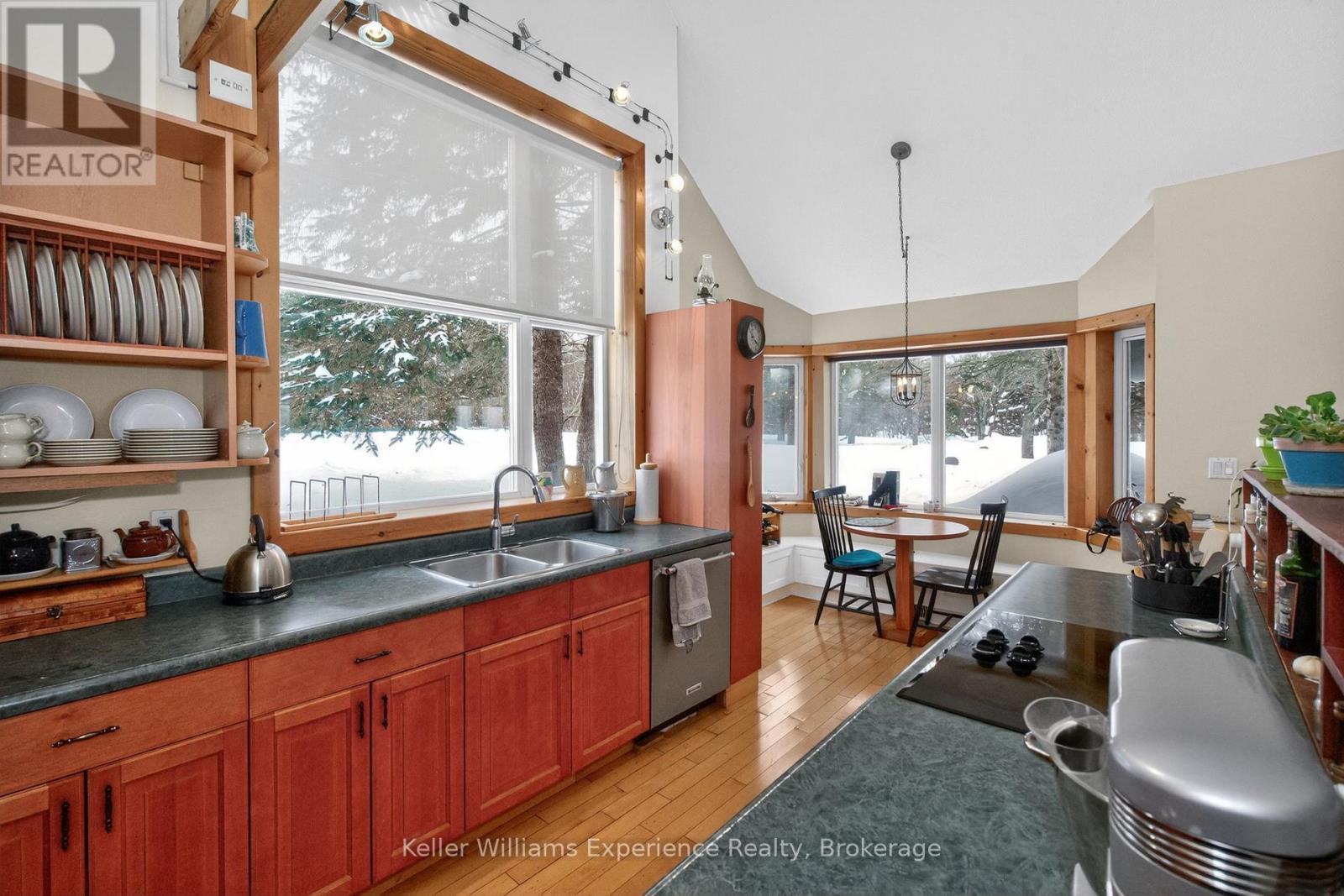 257 15 Concession E, Tiny, ON - Indoor Photo Showing Kitchen With Double Sink
