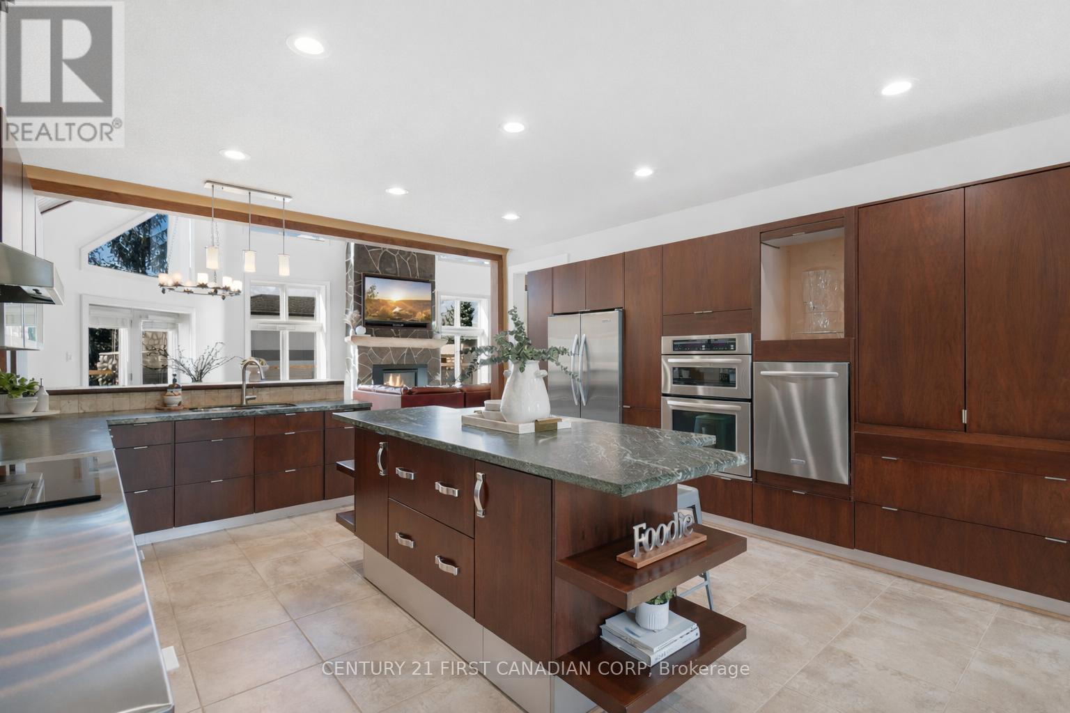 1659 Hamilton Road, London South (South U), ON - Indoor Photo Showing Kitchen With Stainless Steel Kitchen With Upgraded Kitchen