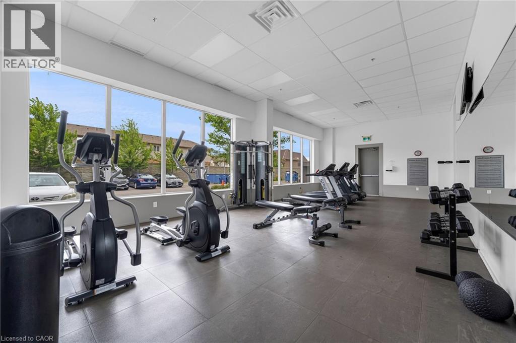 550 North Service Road Unit# 612, Grimsby, ON - Indoor Photo Showing Gym Room