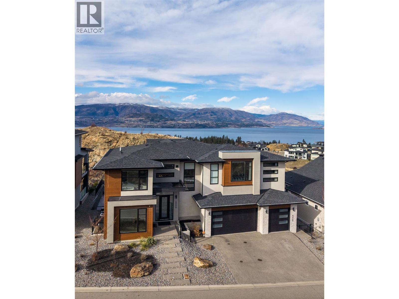5442 Upper Mission Drive, Kelowna, BC - Outdoor With Body Of Water With Facade