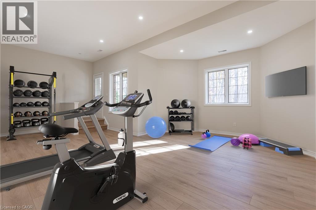 Digitally staged - 1285 Beaufort Drive, Burlington, ON - Indoor Photo Showing Gym Room
