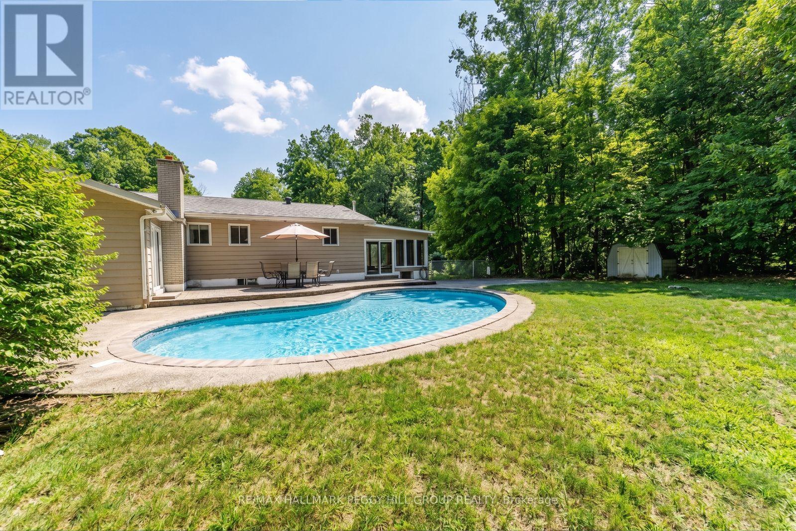 350 5 Concession W, Tiny, ON - Outdoor With In Ground Pool