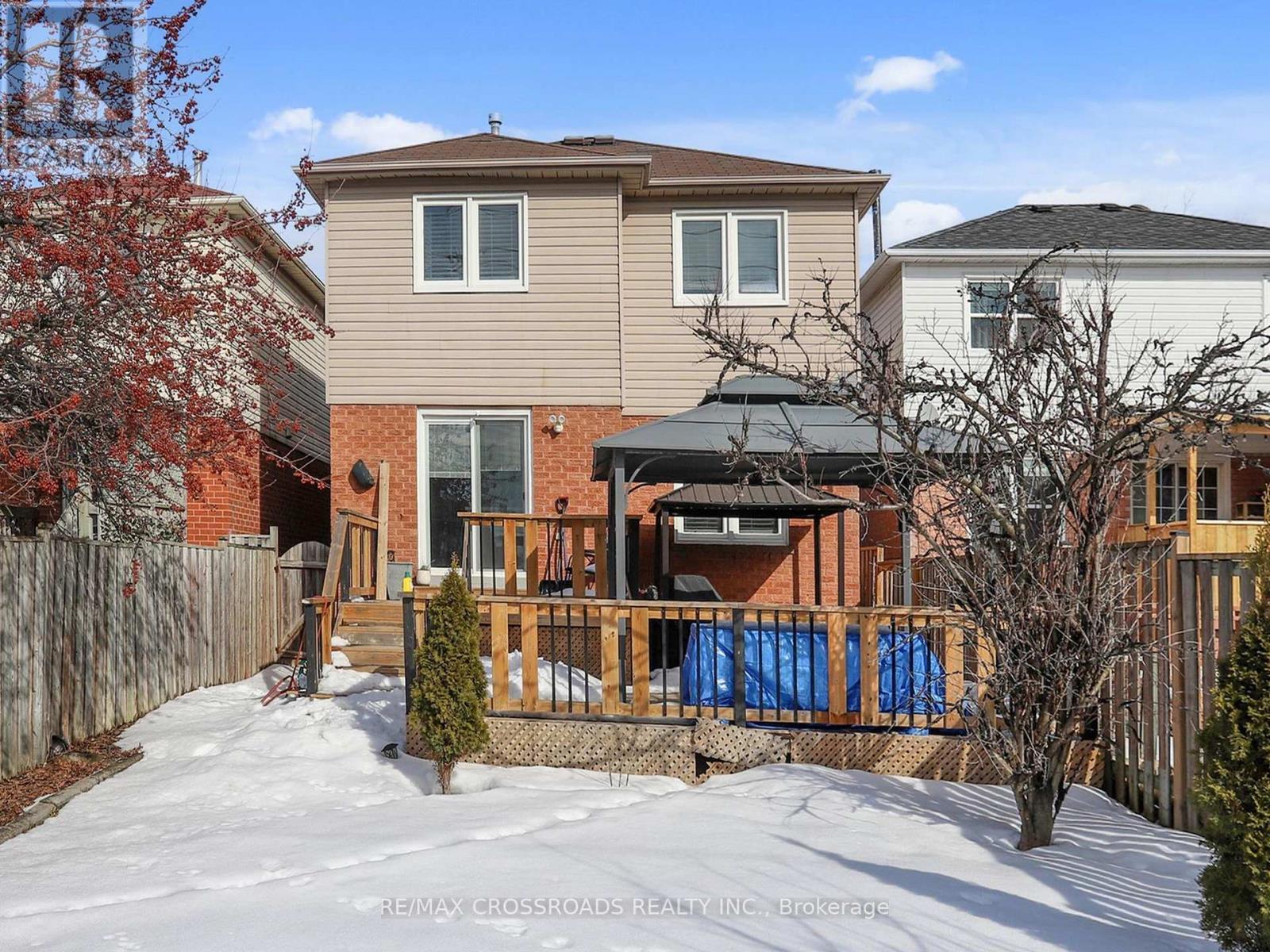 64 Sable Crescent, Whitby, ON - Outdoor With Deck Patio Veranda