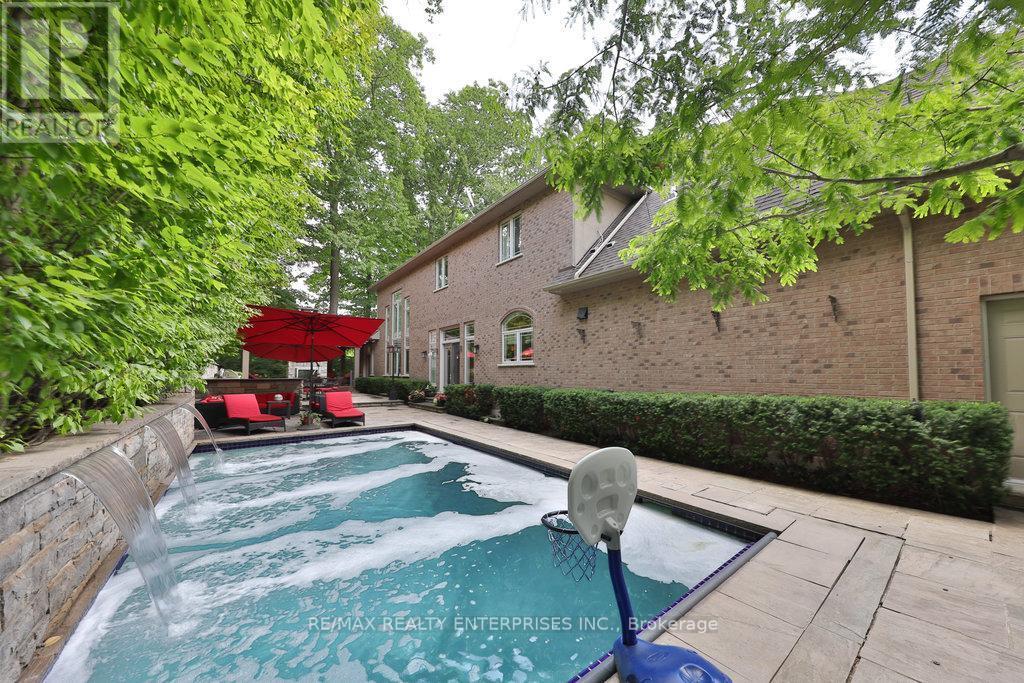 5047 Lakeshore Road, Burlington, ON - Outdoor With In Ground Pool With Deck Patio Veranda