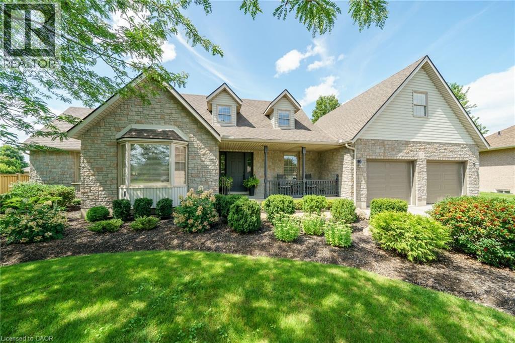 17 Angle Street, Simcoe, ON - Outdoor With Deck Patio Veranda With Facade