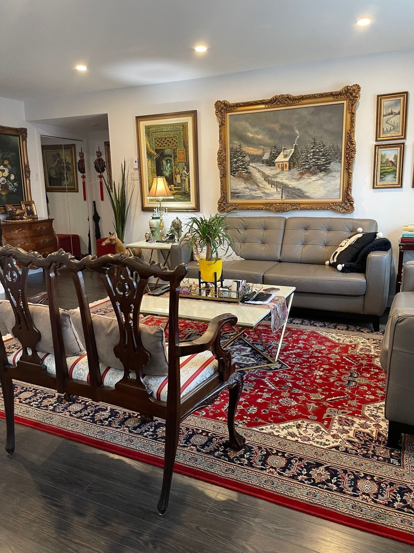 Salon - 7-4420 Ch. Des Cageux, Laval (Chomedey), QC - Indoor Photo Showing Living Room