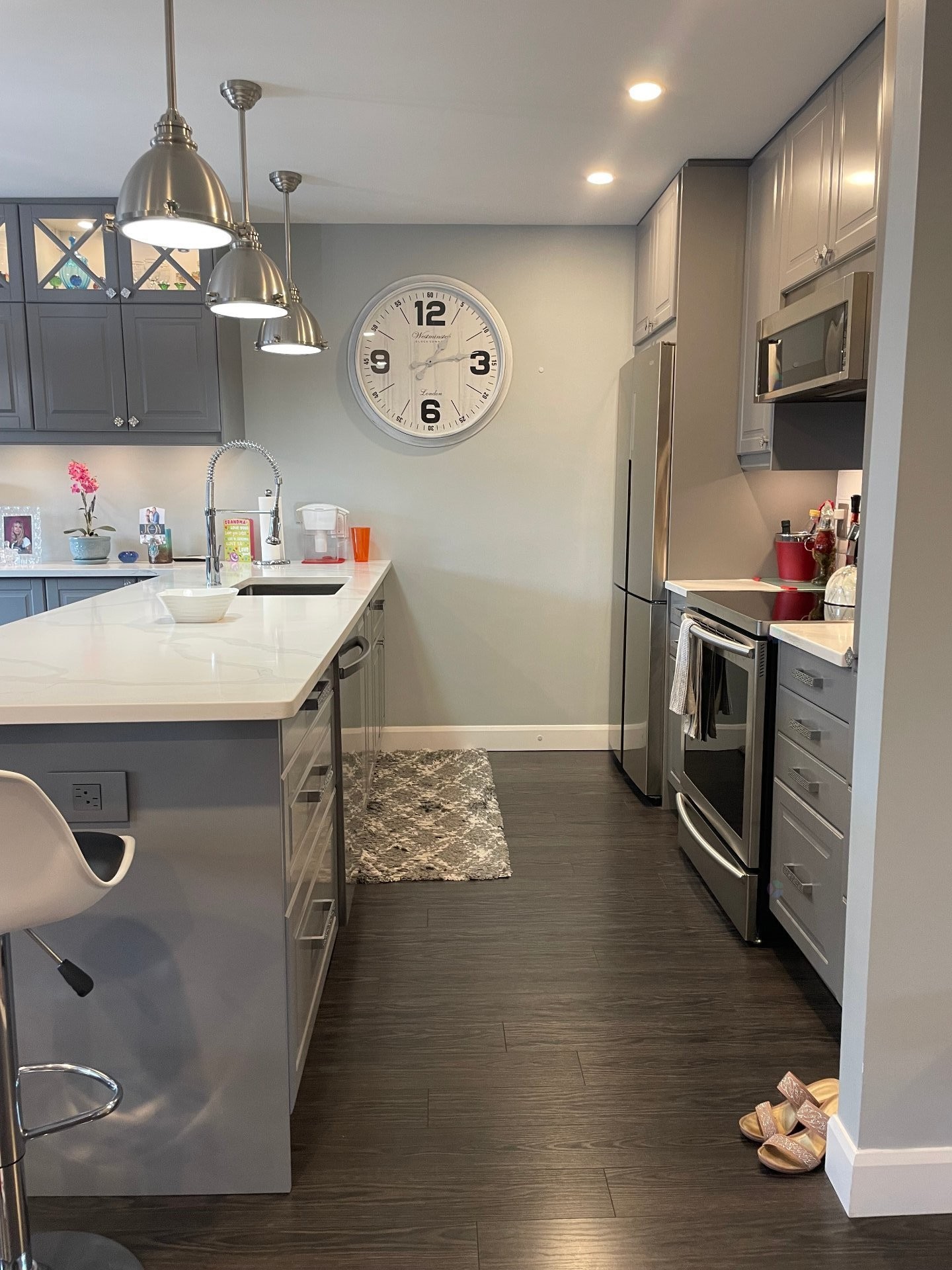 Cuisine - 7-4420 Ch. Des Cageux, Laval (Chomedey), QC - Indoor Photo Showing Kitchen With Upgraded Kitchen