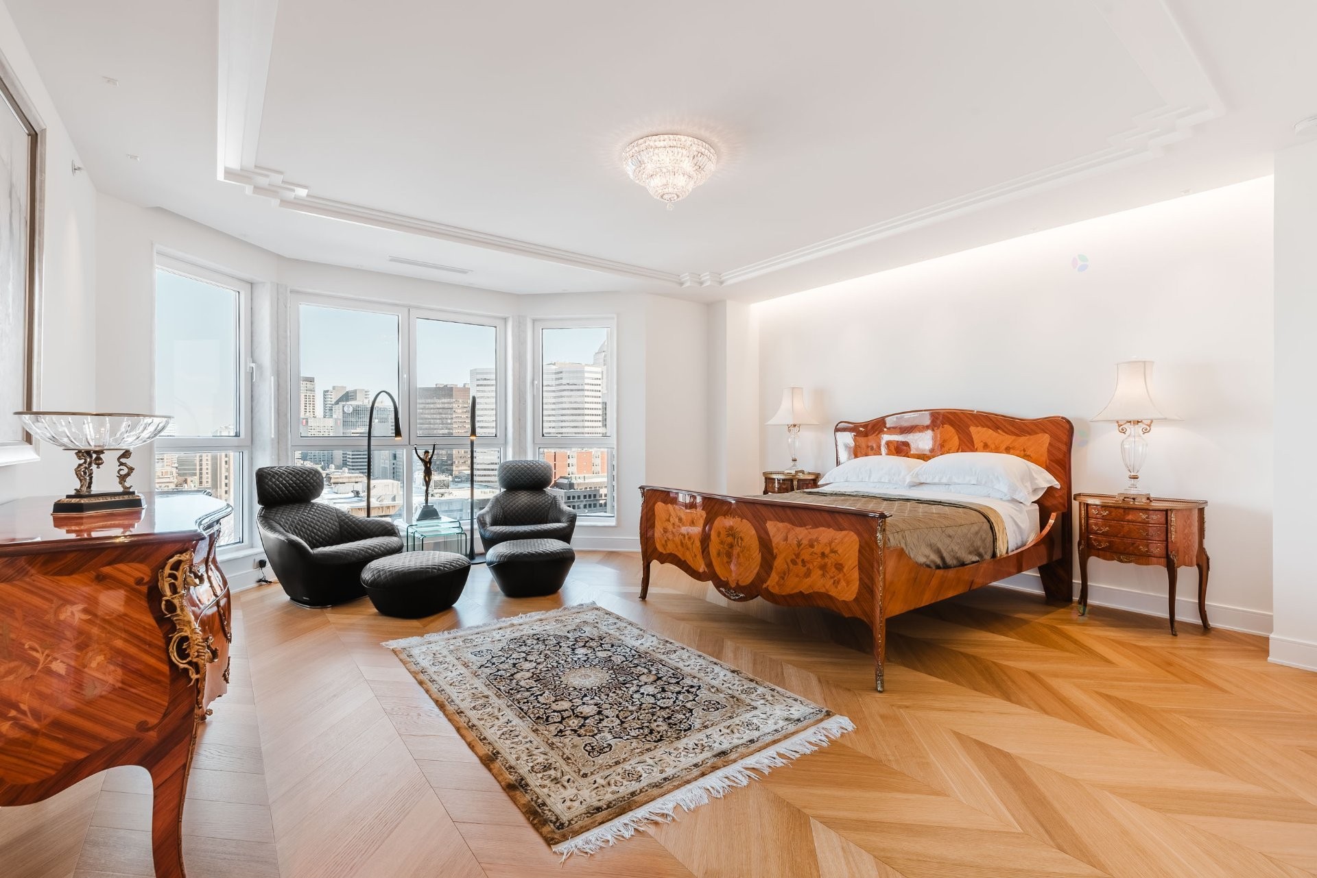 Chambre à coucher principale - 15-A-3430 Rue Peel, Montréal (Ville-Marie), QC - Indoor Photo Showing Bedroom