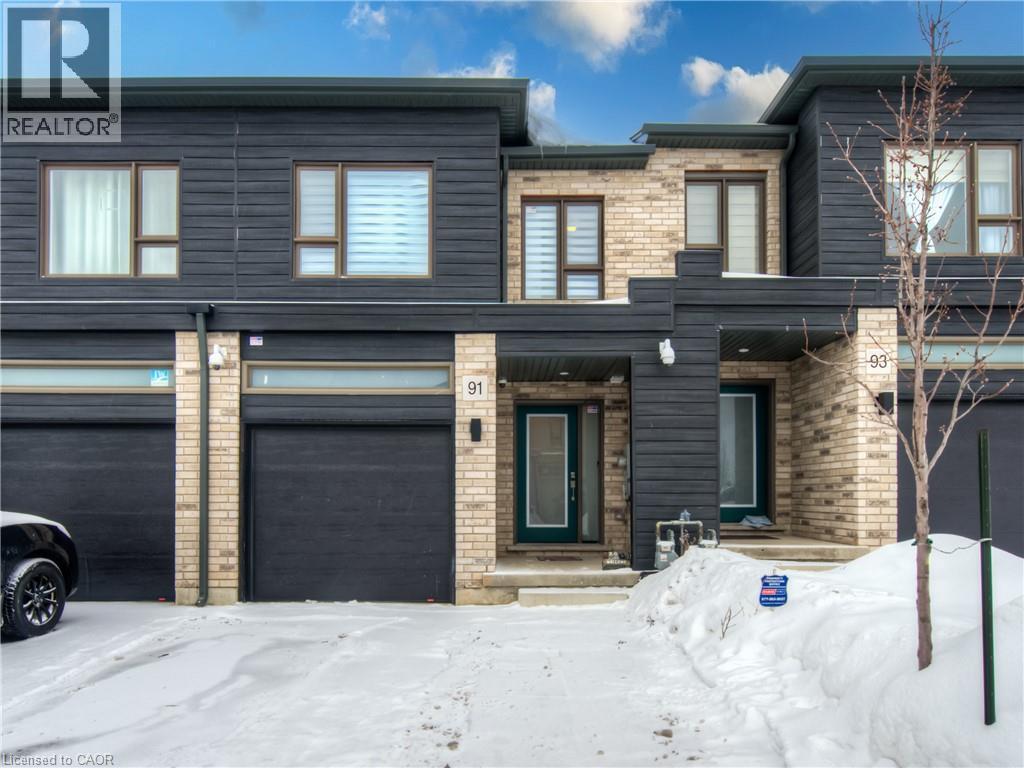 91 Pony Way, Kitchener, ON - Outdoor With Facade