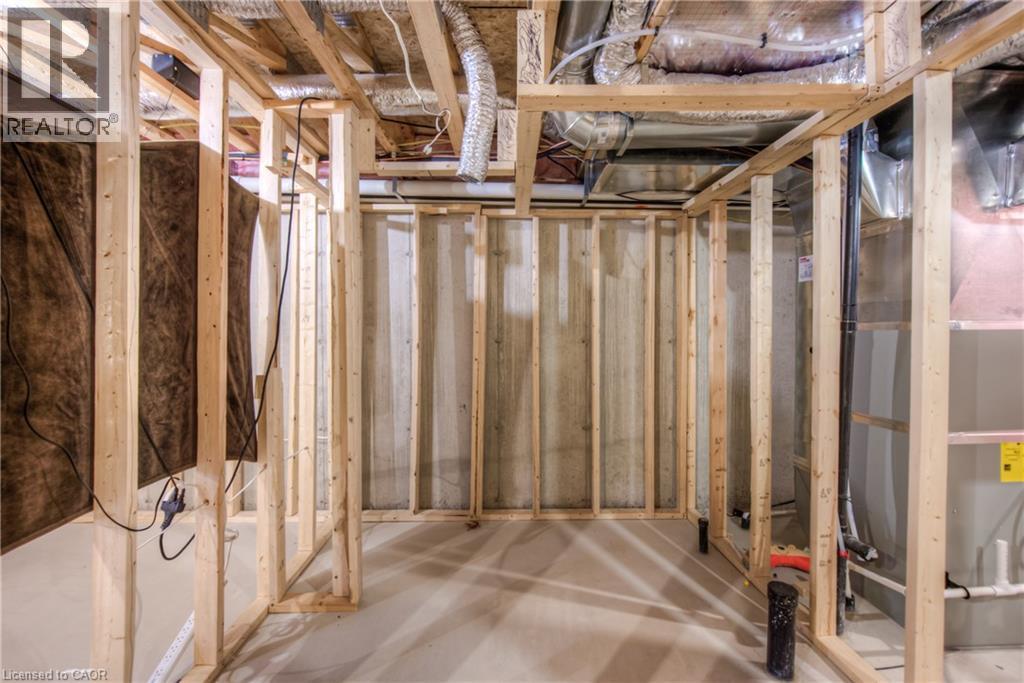 91 Pony Way, Kitchener, ON - Indoor Photo Showing Basement