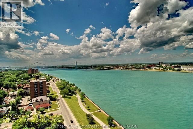 1225 Riverside Drive Unit# 404, Windsor, ON - Outdoor With Body Of Water With View
