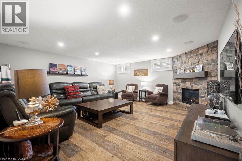 29 Muskoka Court, Kitchener, ON - Indoor With Fireplace